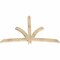Ekena Millwork Davenport Rough Sawn Timber Gable Bracket, Douglas Fir, 72"W x 48"H x 2"D x 4"F, 16/12 Pitch GBW072X48X0204DAV00RDF - alternate 5